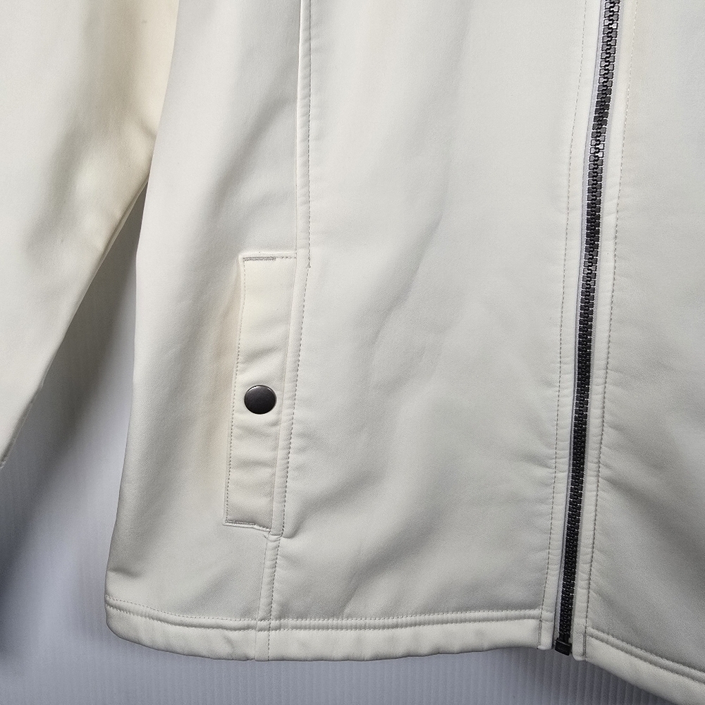 Columbia Women's Kruser Ridge Soft Shell Jacket Off White Size M Like New - Picture 4 of 13